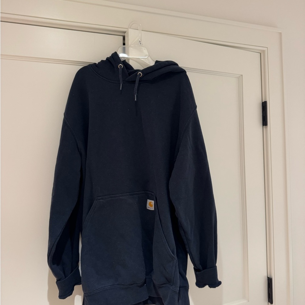 Carhartt Vintage Navy loose fit hoodie XL